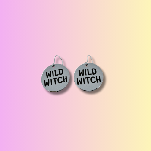 🔮 WILD WITCH – Stainless Steel Earrings