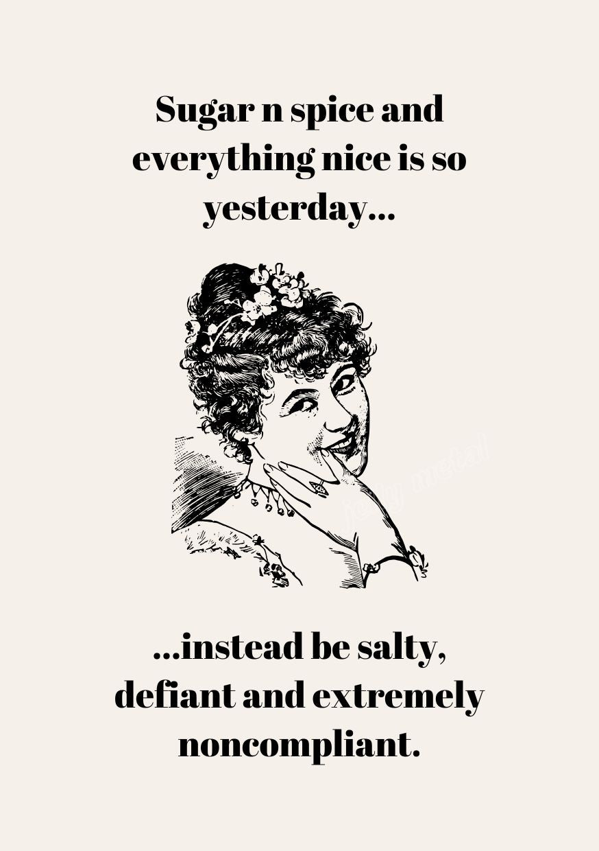 Sugar n spice MAGNET