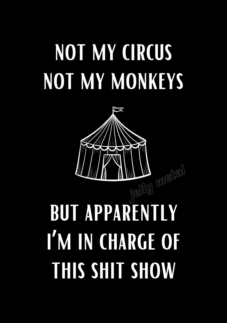 Not my circus MAGNET