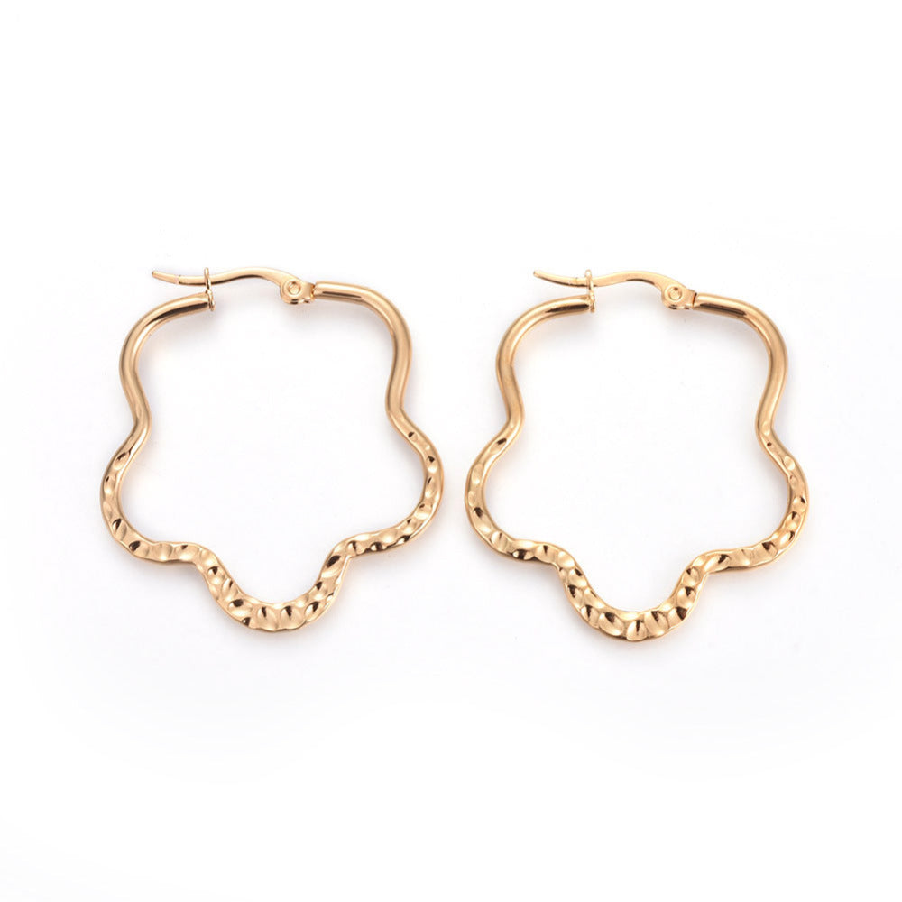 BLOSSOM pressed hoops