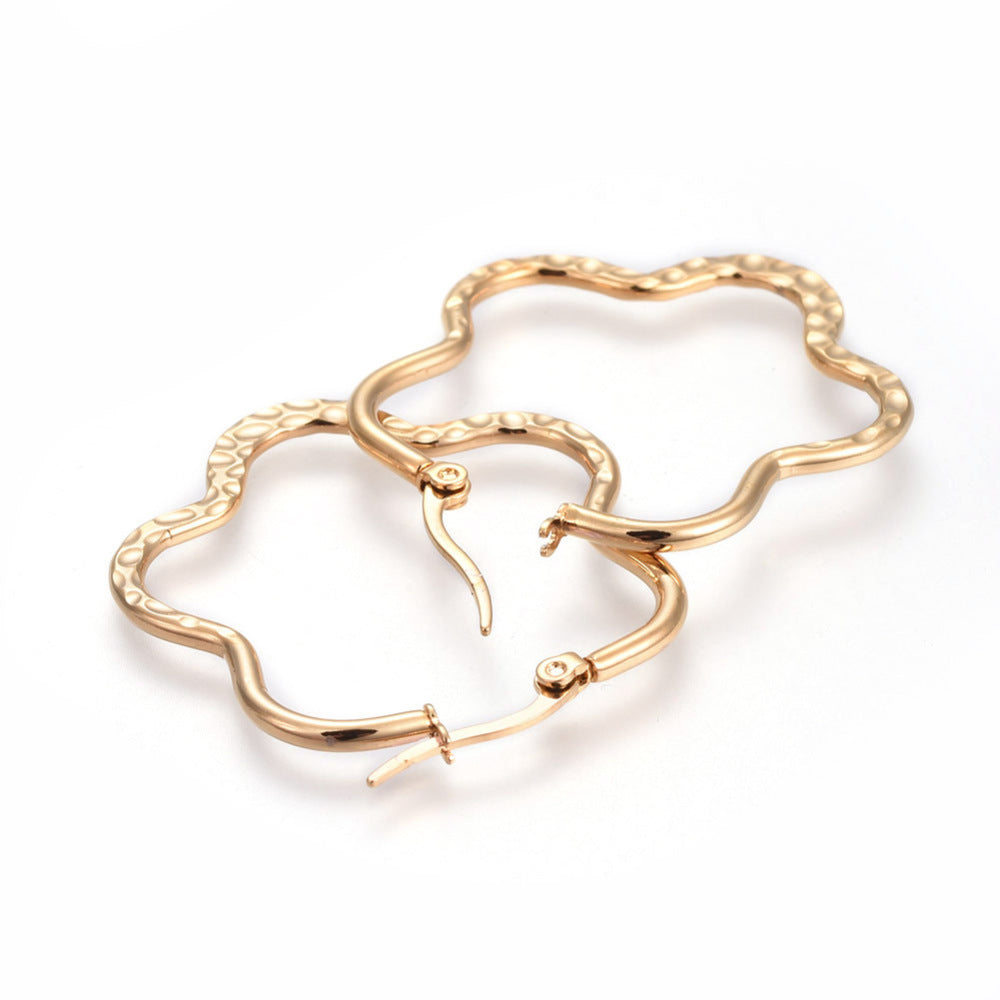 BLOSSOM pressed hoops