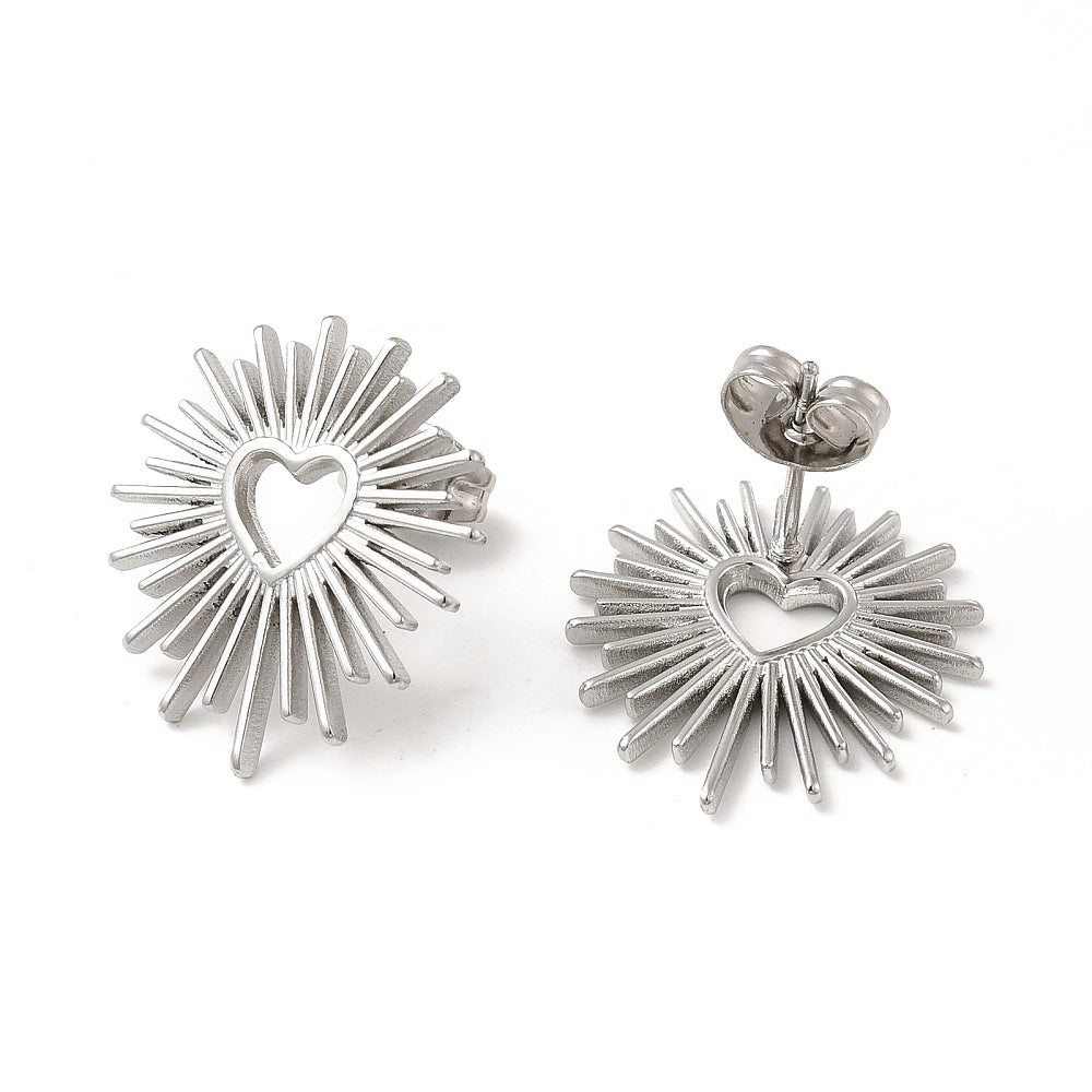 HEARTBURST studs