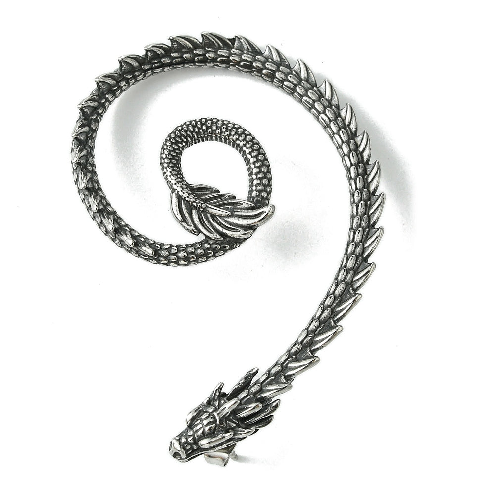 DRAGON ear cuff stud (left)