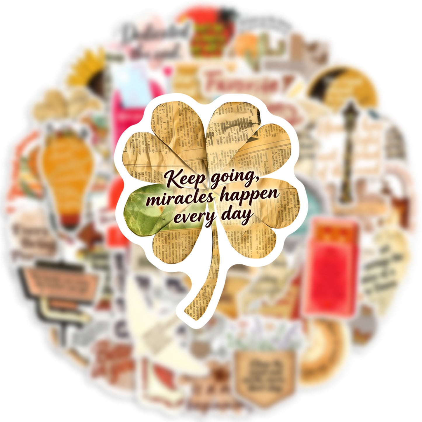 Sticker Pack - Positive Sepia