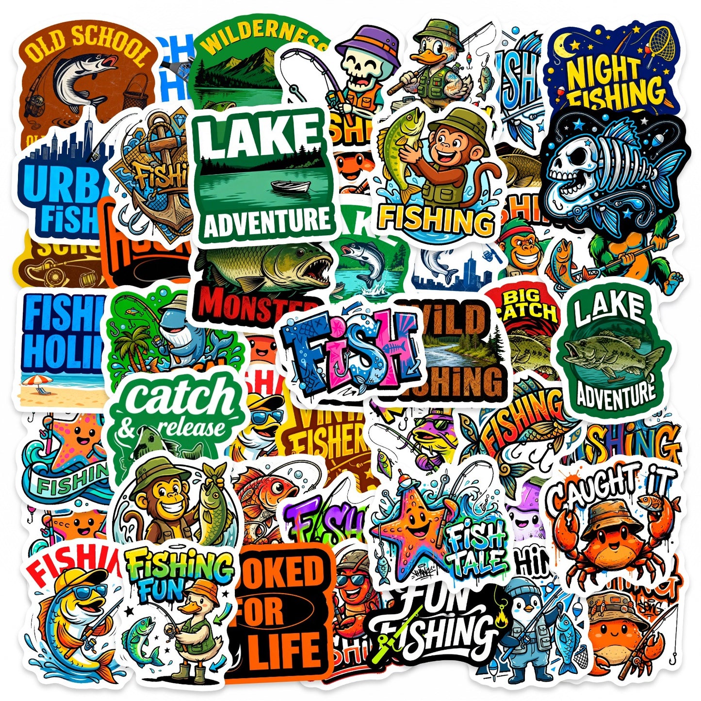 Sticker Pack - Fishing