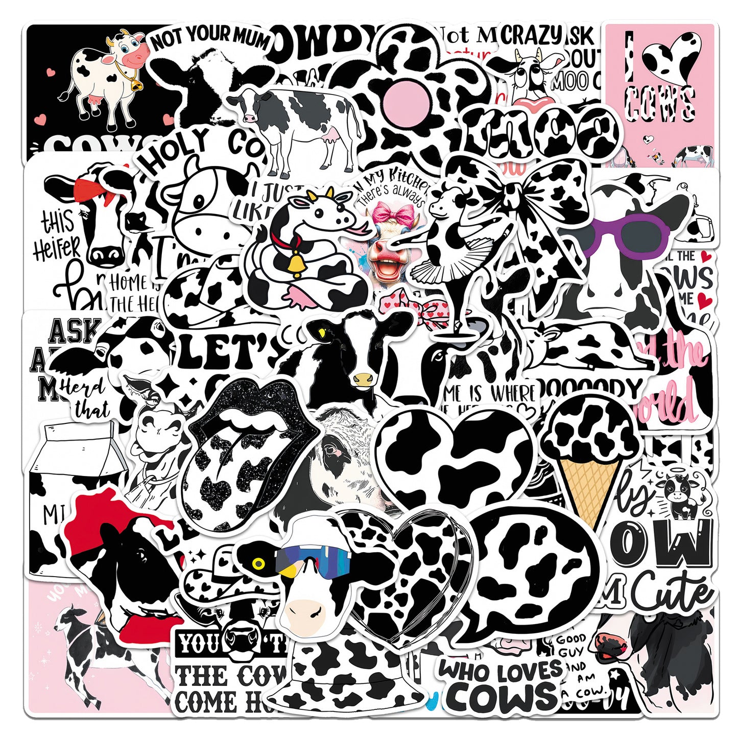 Sticker Pack - Cow