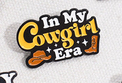 'In my cowgirl era' enamel pin