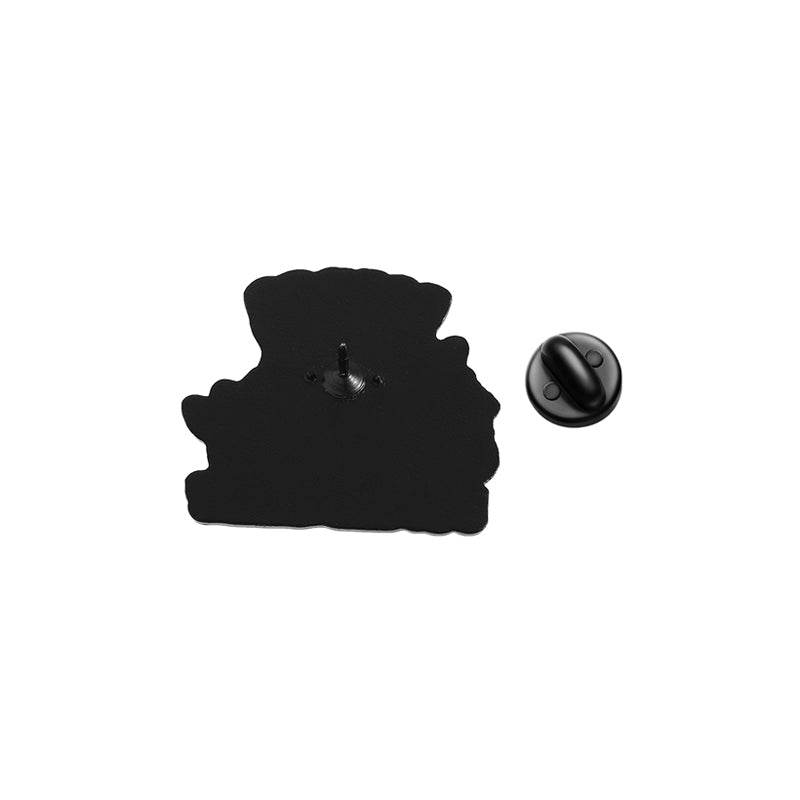 'Born to sparkle but not today' enamel pin
