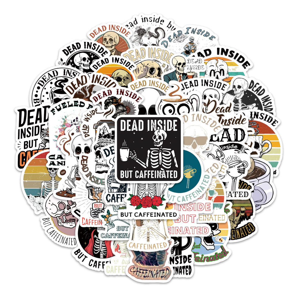 Sticker Pack - Death Coffee