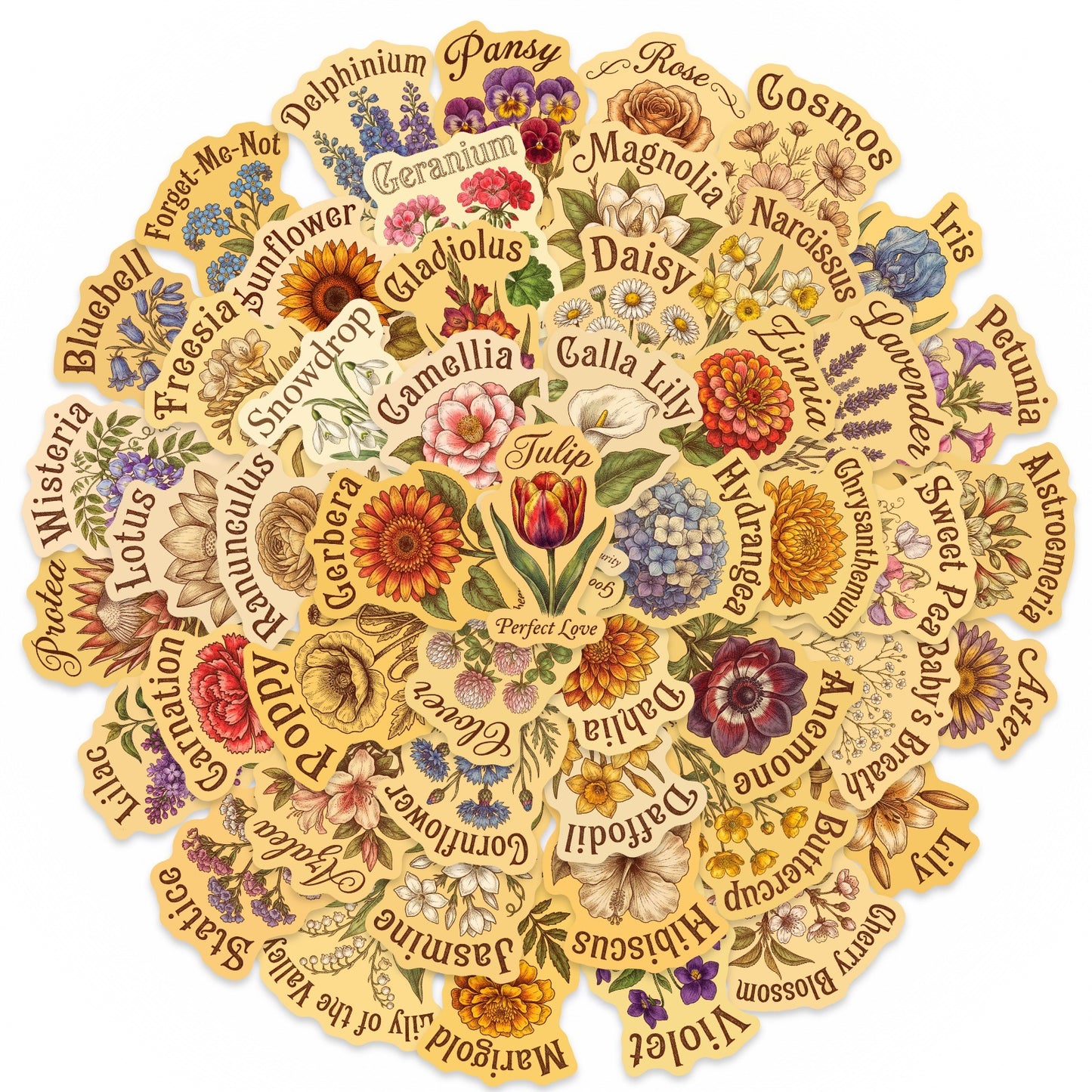 Sticker Pack - Flowers