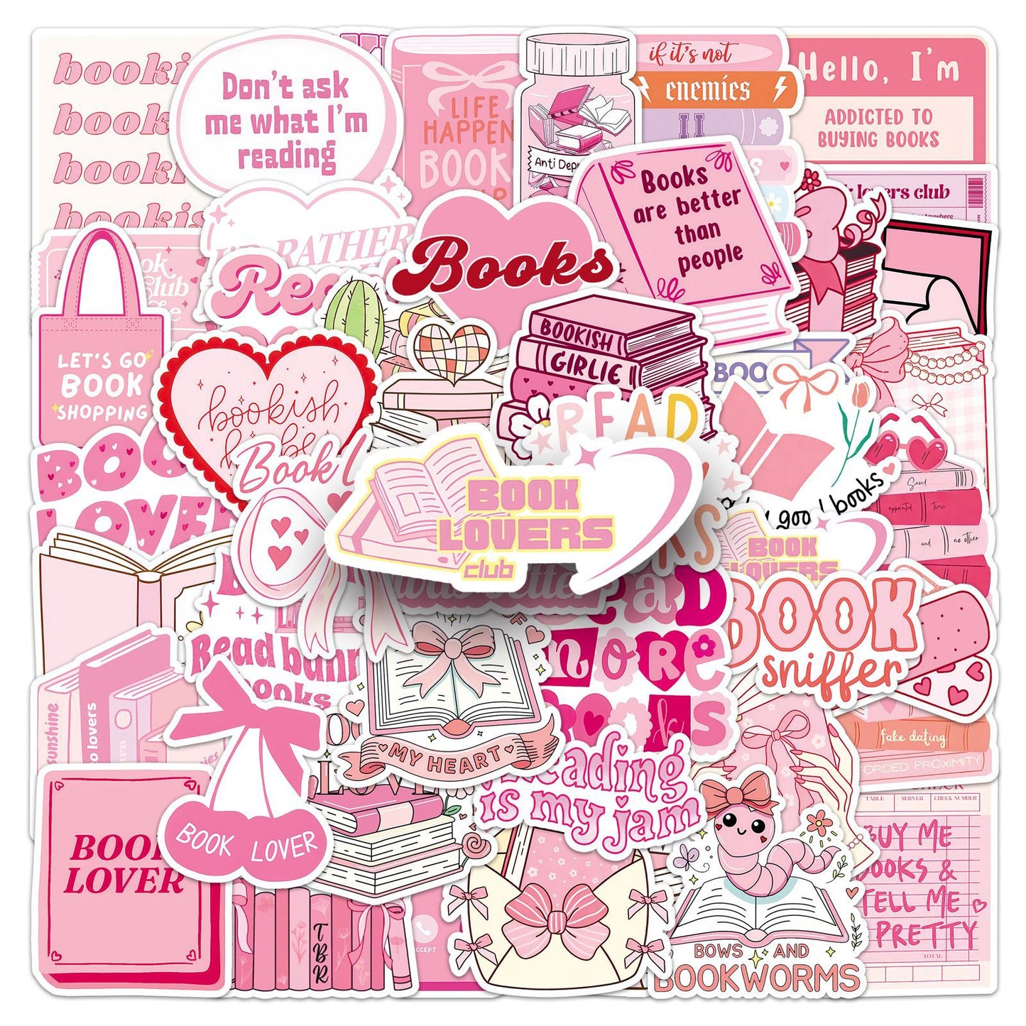 Sticker Pack - Book Lover