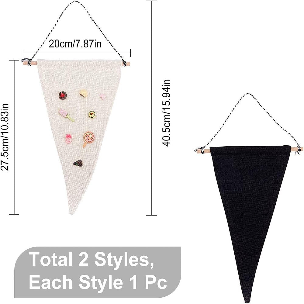 Triangle Canvas Display Banner