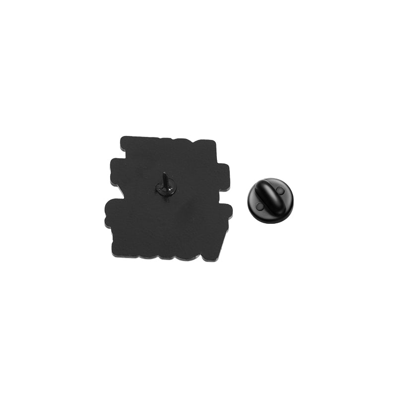 'Don't make me use my teacher voice' enamel pin
