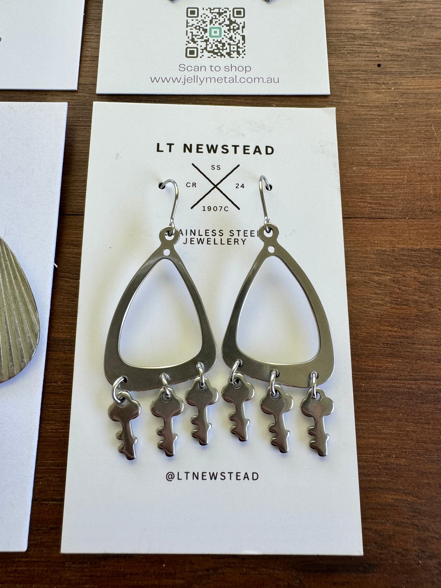 Earring pack #6b - various shapes