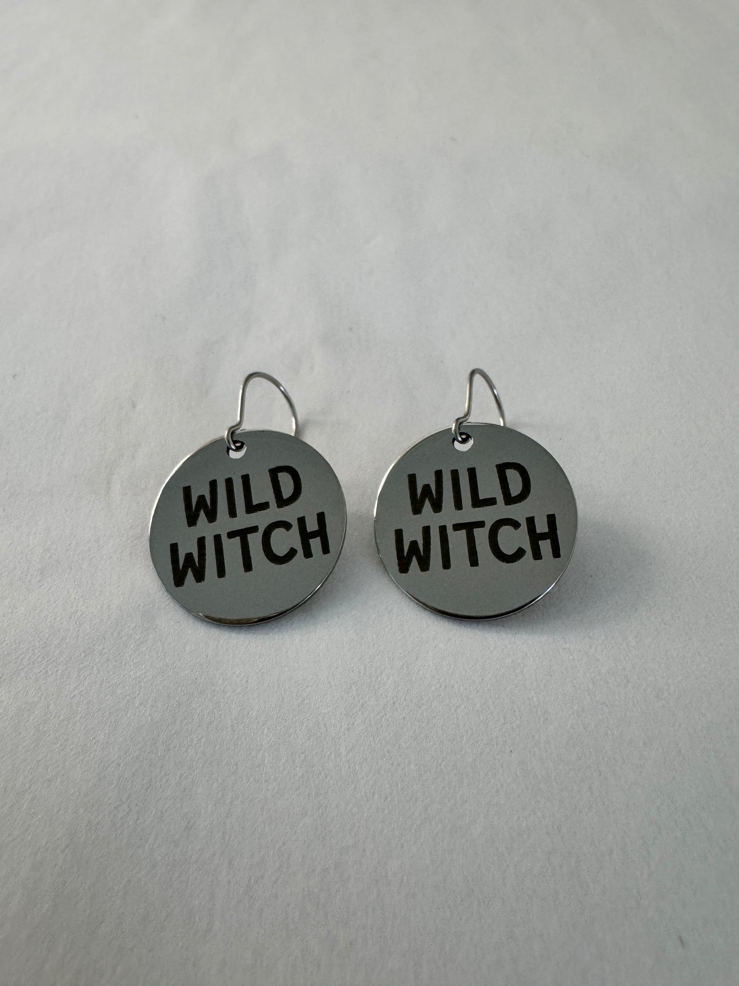 🔮 WILD WITCH – Stainless Steel Earrings