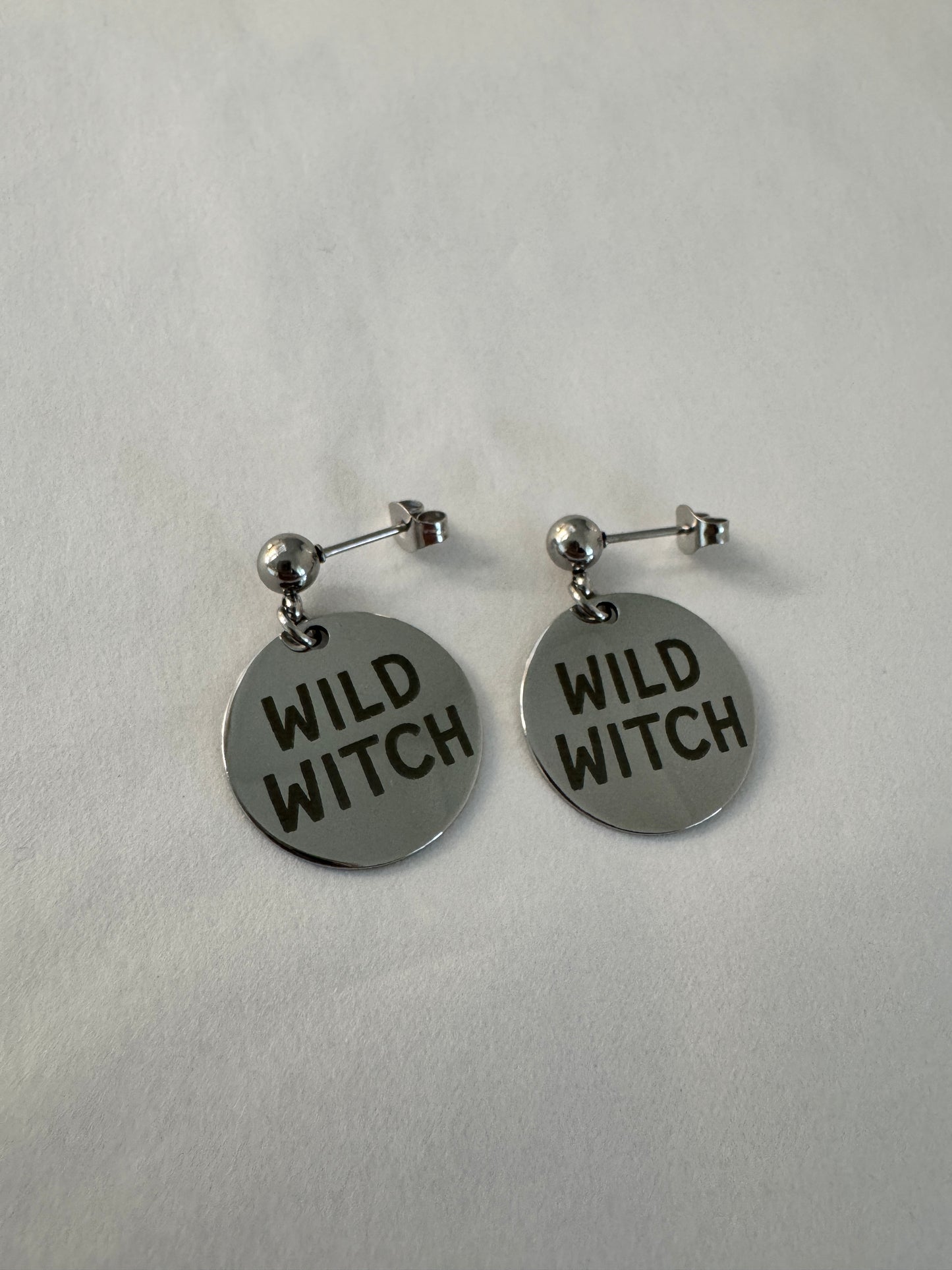 🔮 WILD WITCH – Stainless Steel Earrings