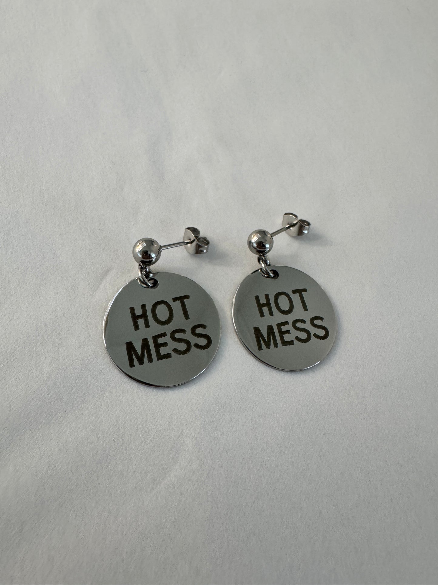🔥 HOT MESS – Stainless Steel Earrings