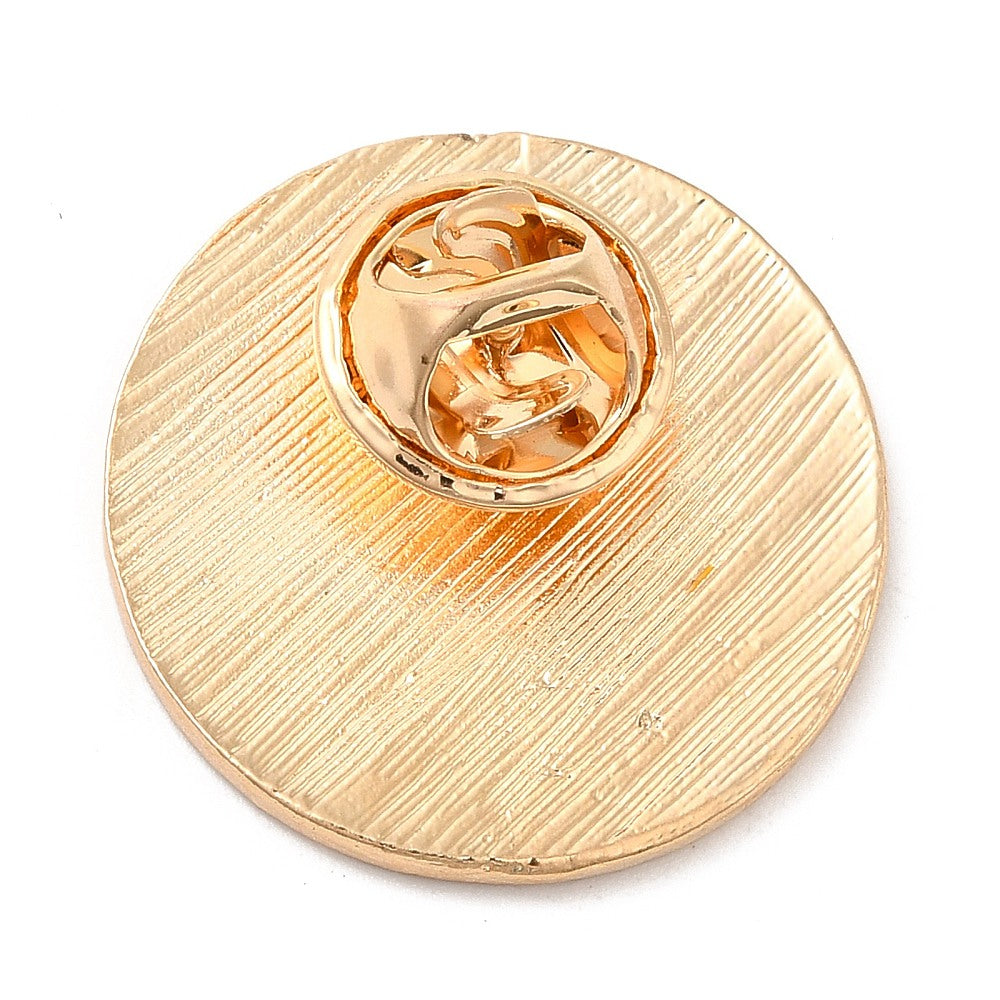 Volleyball enamel pin