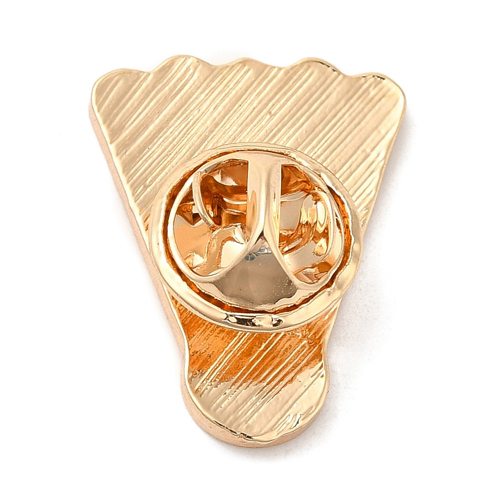Badminton shuttlecock enamel pin