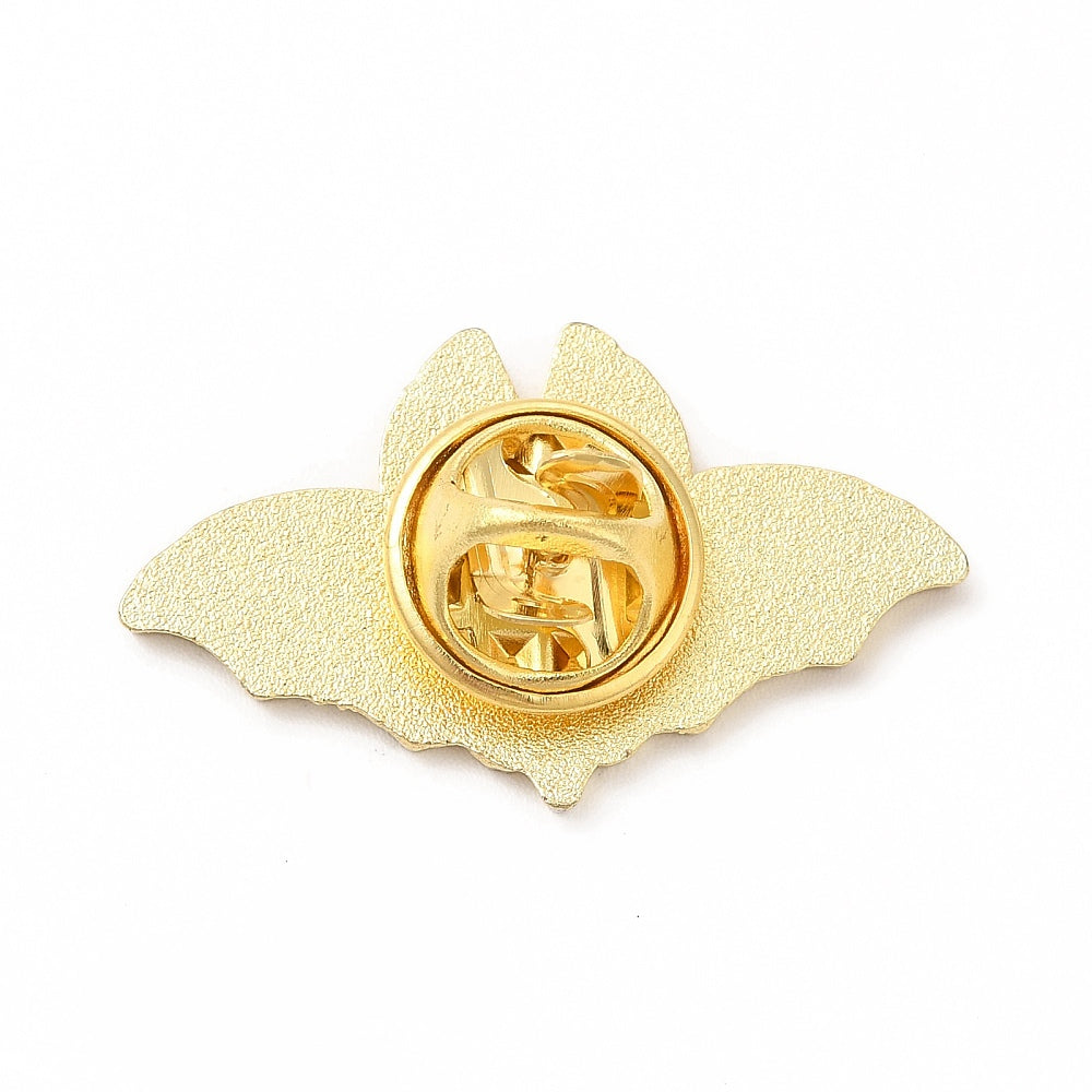 Bat with 'stay spooky' enamel pin