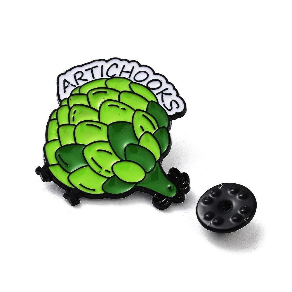 'Artichooks' enamel pin