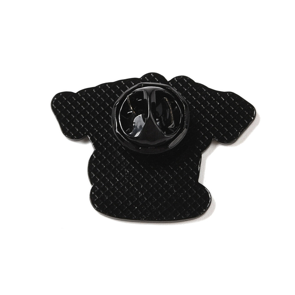 'First, I need coffee' enamel pin