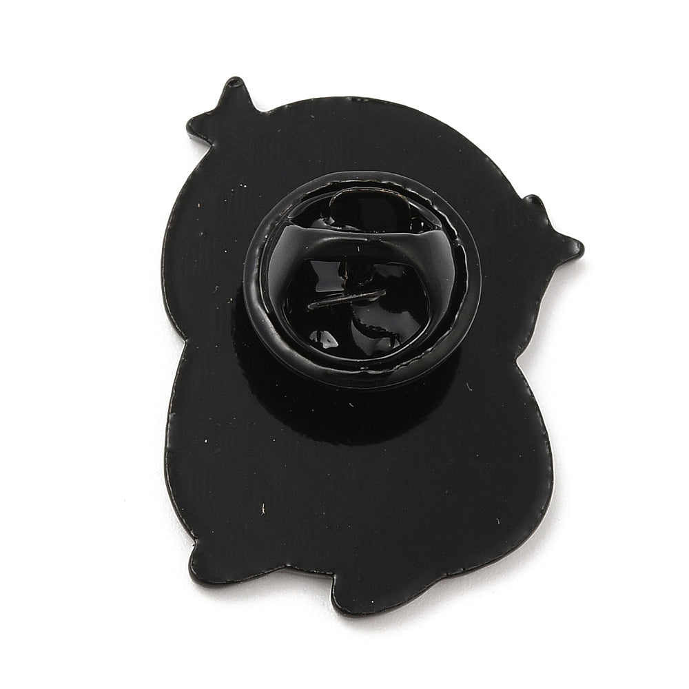 Frog in spacesuit enamel pin