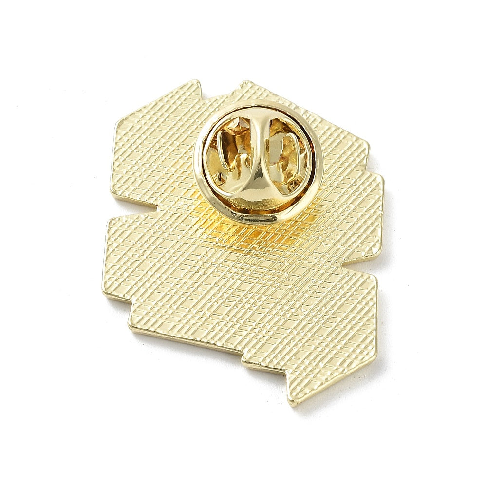 'Book nerd' enamel pin