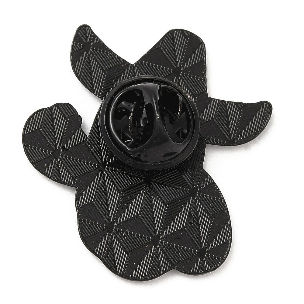 Cactus guitarrón player enamel pin