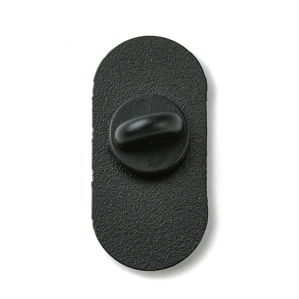 Happy pill enamel pin