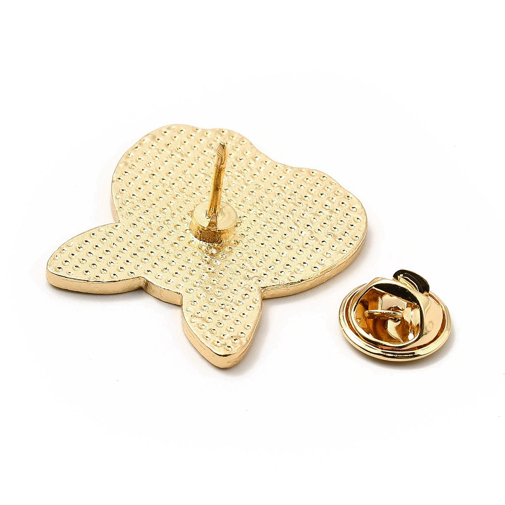 Corgi dog butt enamel pin