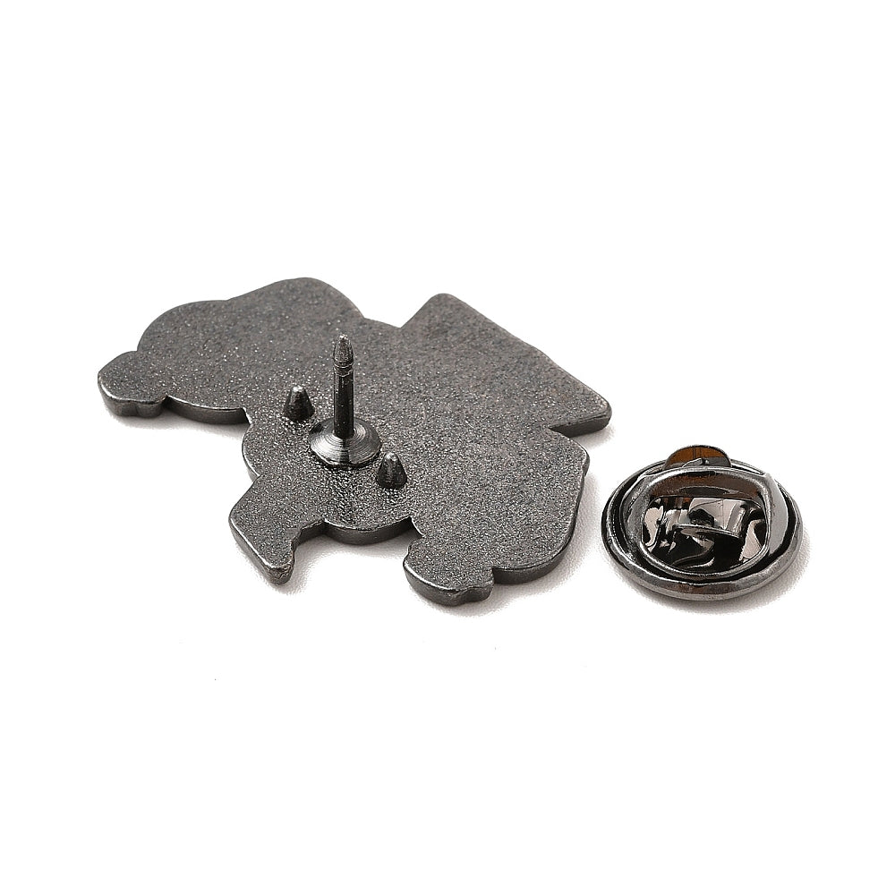 Witch wizard frog enamel pin
