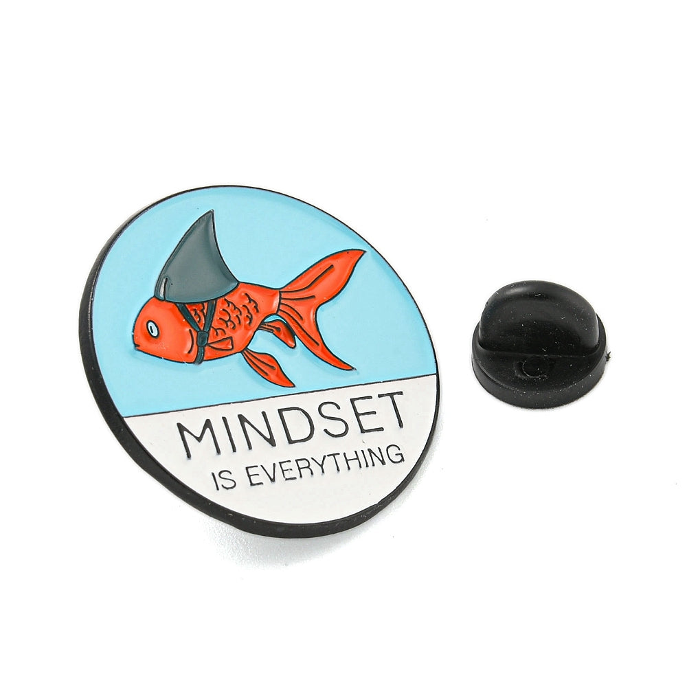 'MINDSET is everything' enamel pin