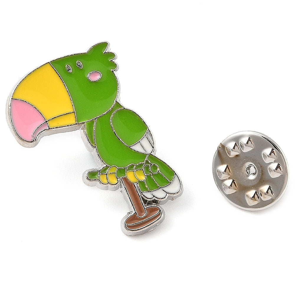 Toucan bird enamel pin