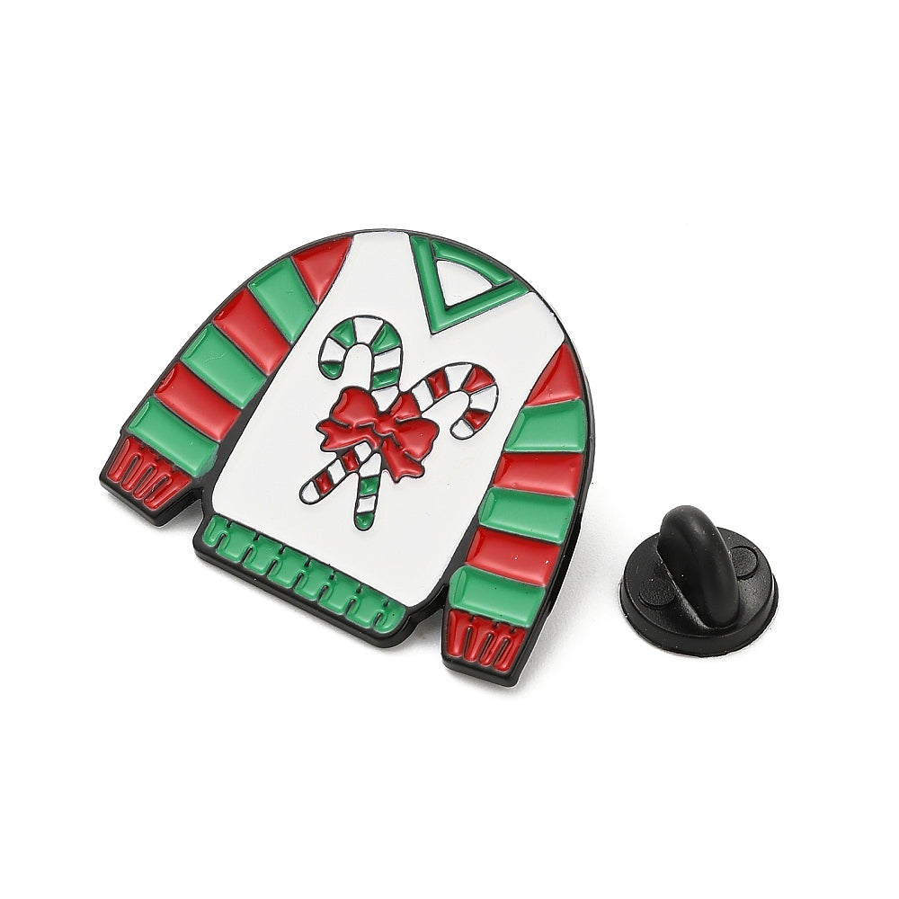 Christmas jumper enamel pin