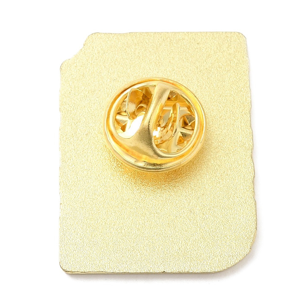 'Book Babe' enamel pin