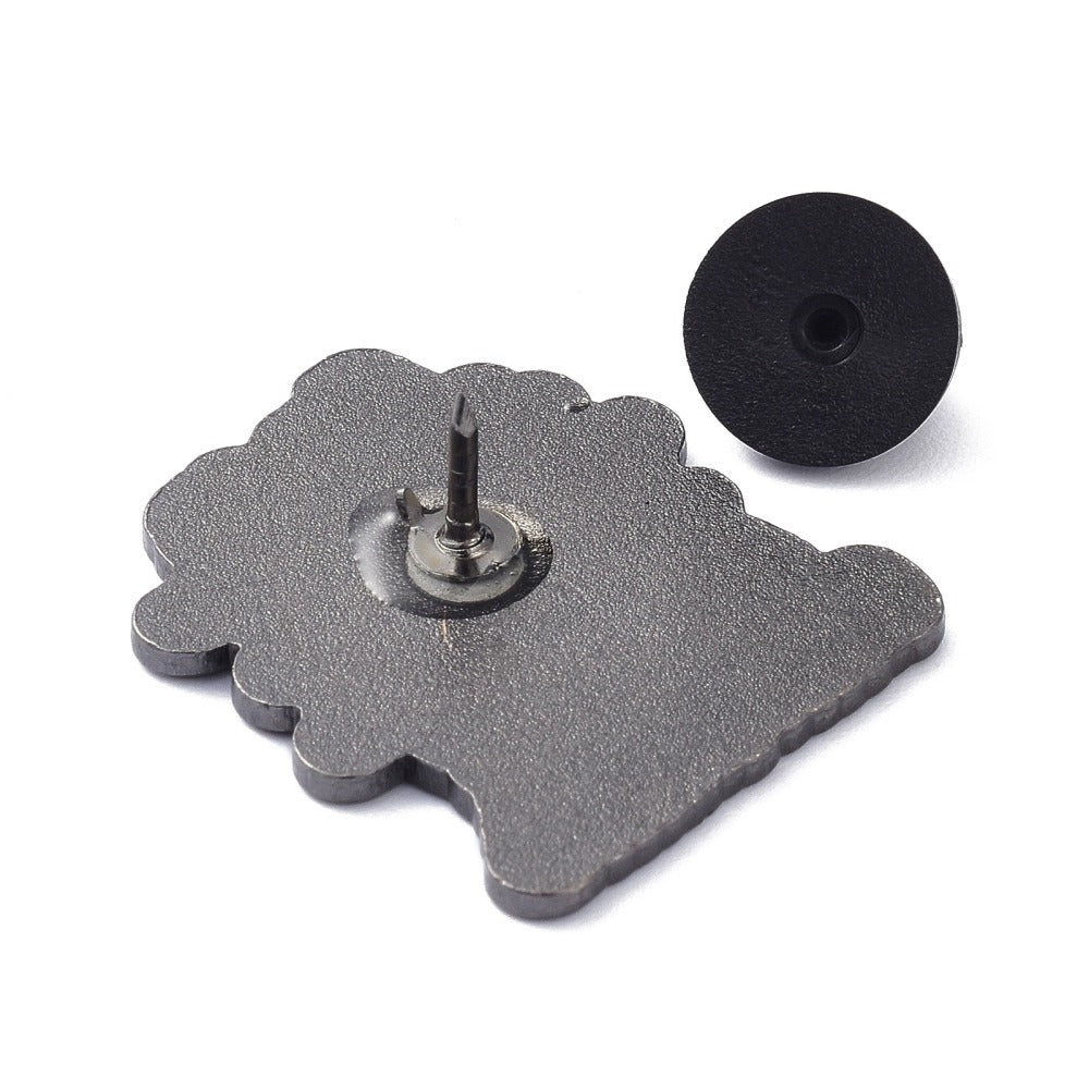 'I'm an... I'm good at math' enamel pin