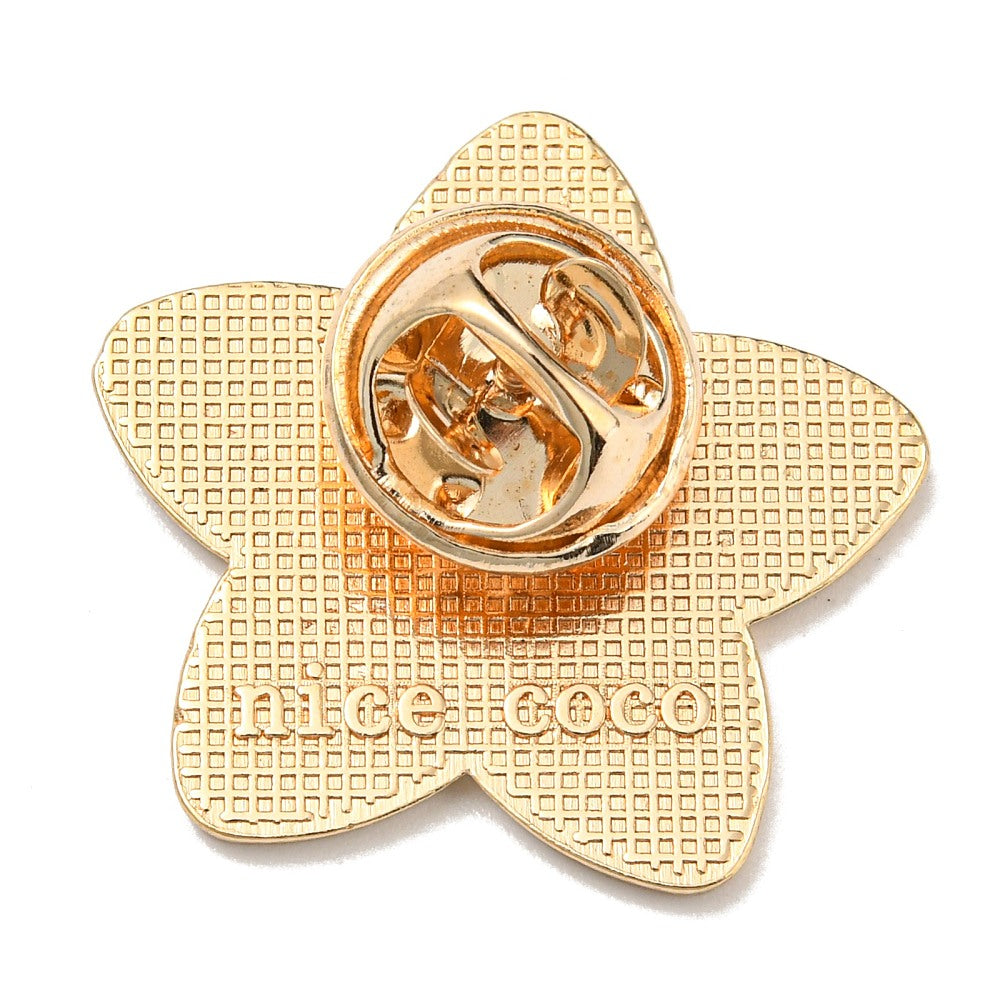 Star enamel pin