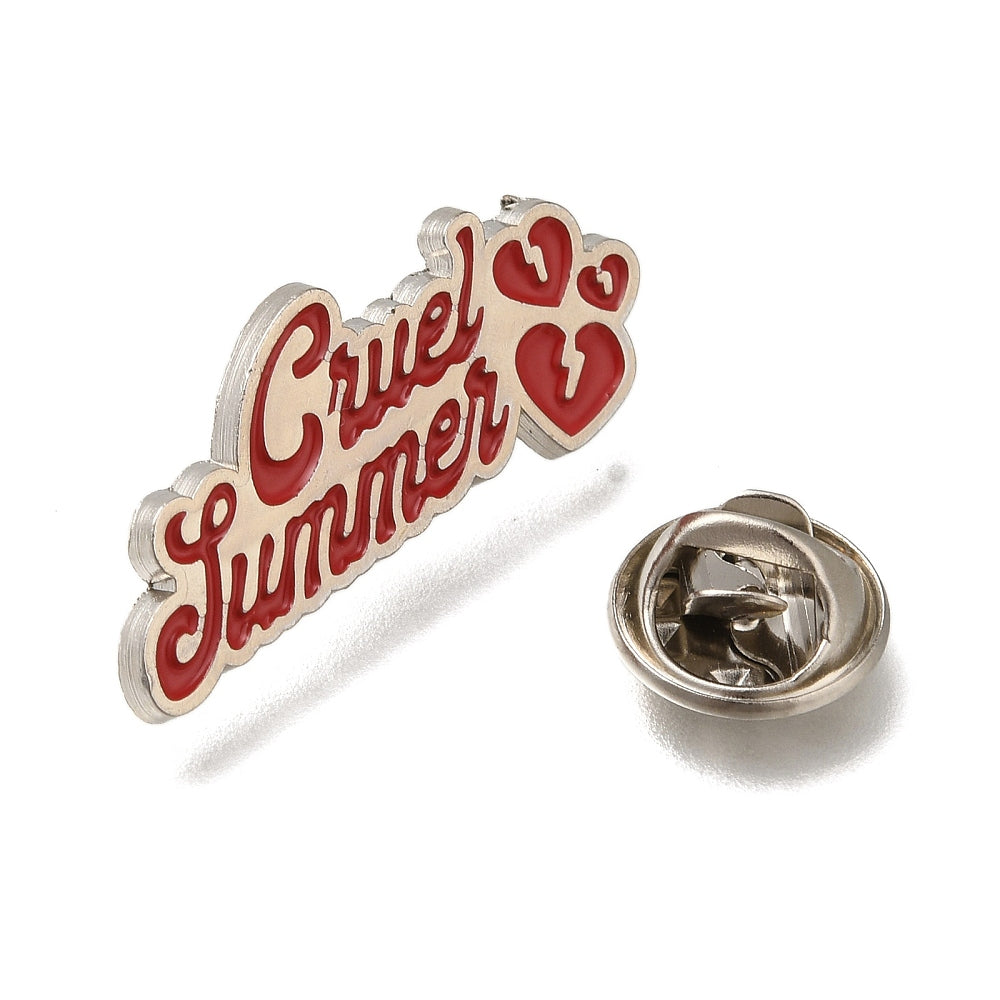 'cruel summer' enamel pin