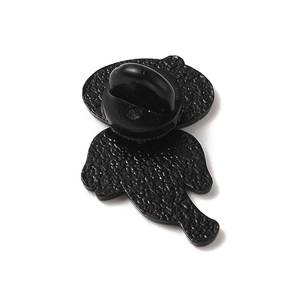 Banana donut enamel pin