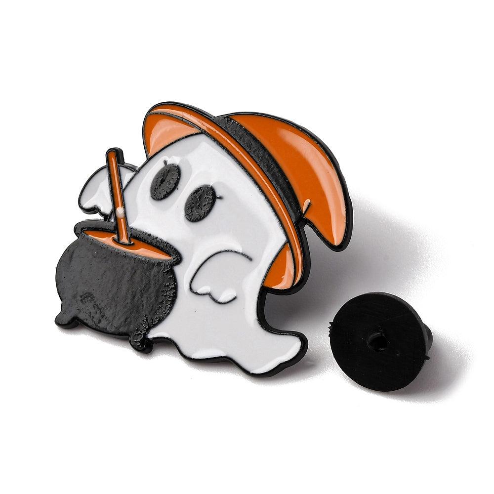 Ghost brew enamel pin