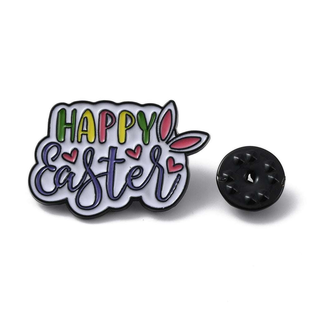 'Happy Easter' enamel pin