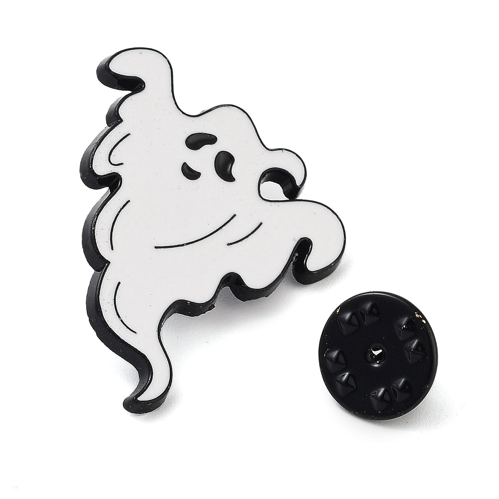 Ghost enamel pin