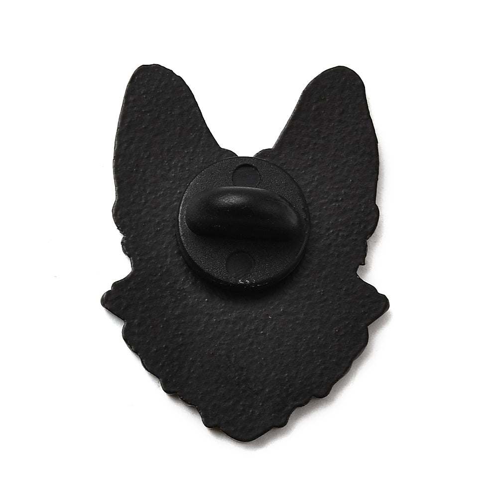 German Shepard dog enamel pin