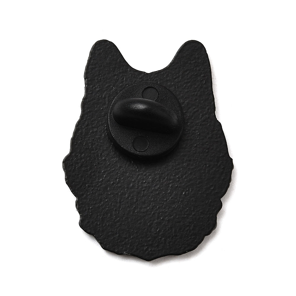Husky dog enamel pin