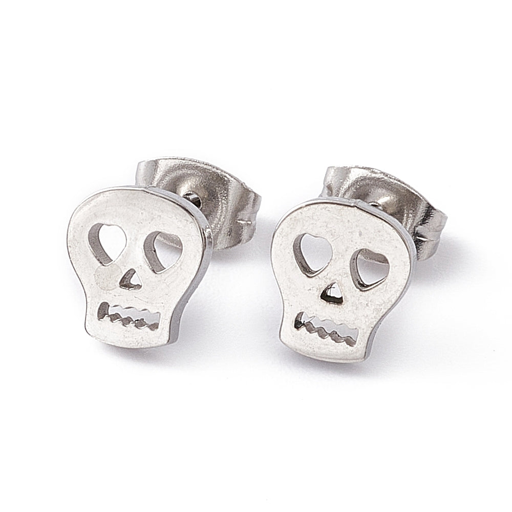 SKULL studs