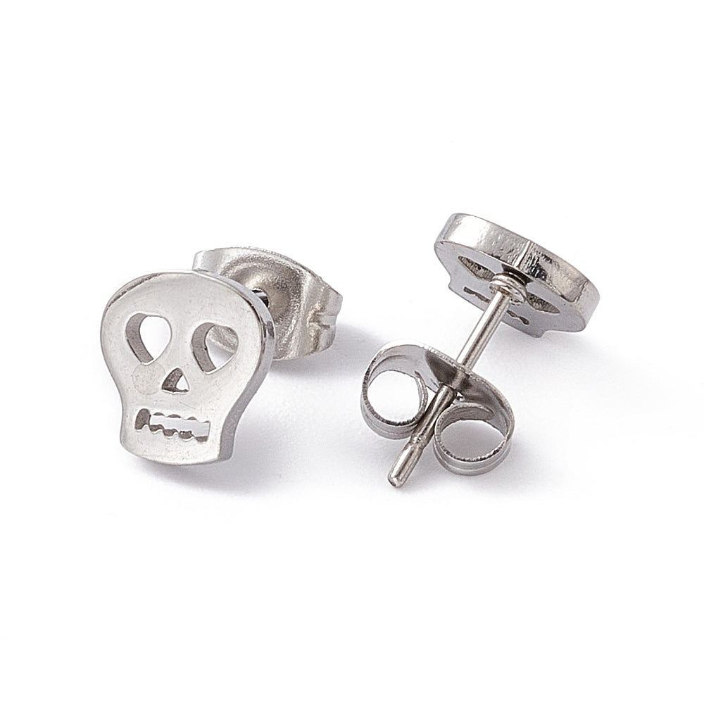 SKULL studs