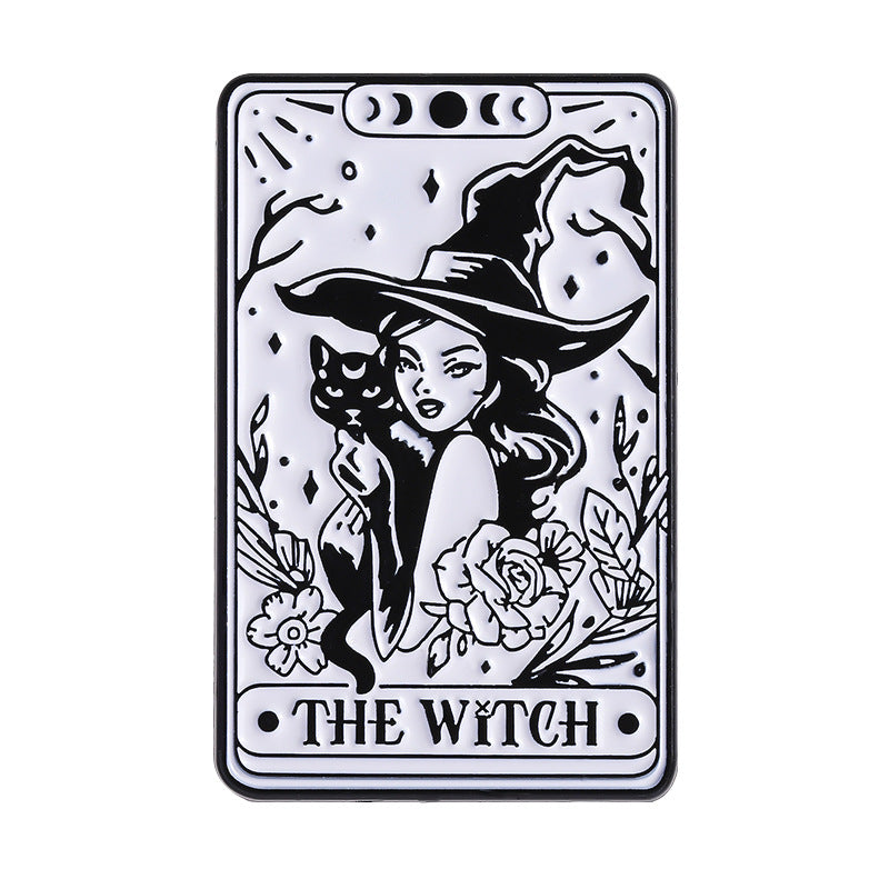 'The witch' enamel pin