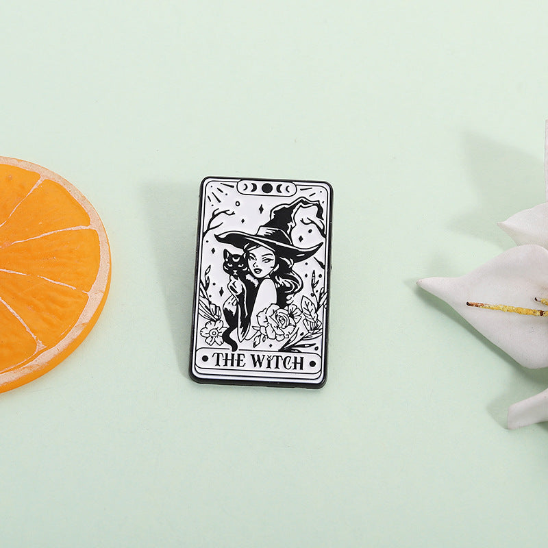 'The witch' enamel pin