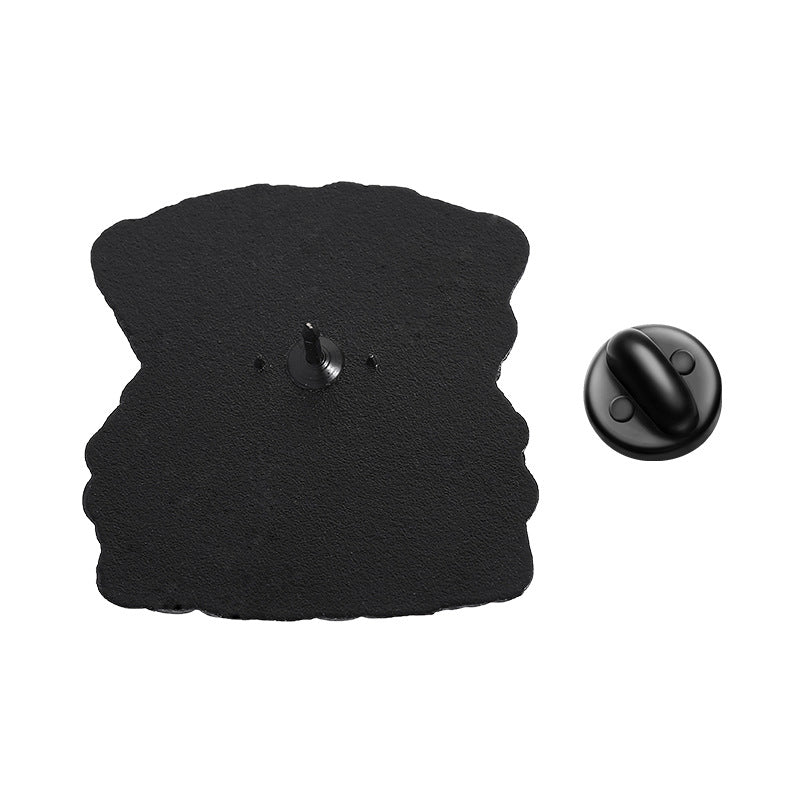 Let karma handle it enamel pin